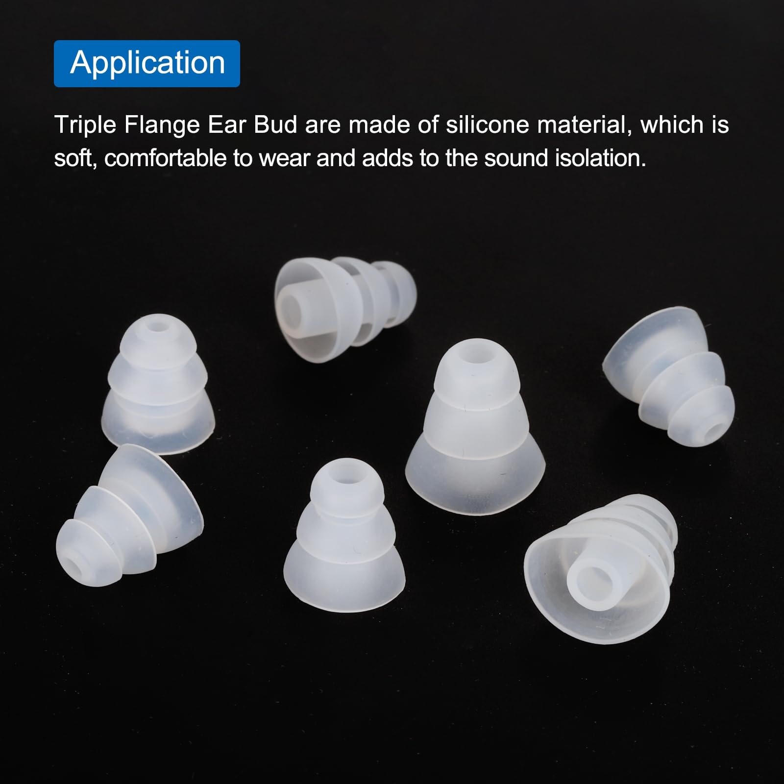 3 Pares De Tapones De Silicona De Repuesto Para AirPods 4 - Compatibles Con Funda De Carga, Mejoran El Sonido
