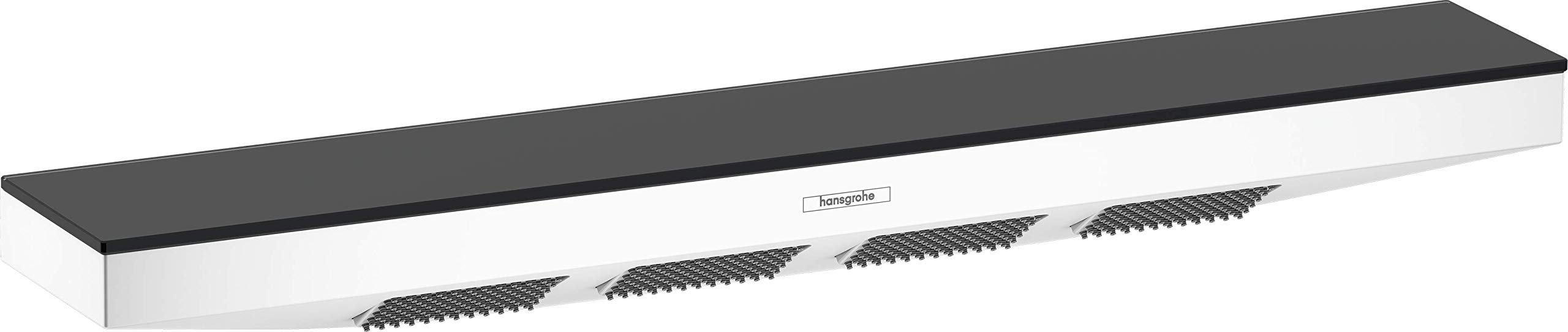 Hansgrohe Rainfinity Shoulder Shower 500 mm with 1 Jet Type and Shower Shelf Matte White