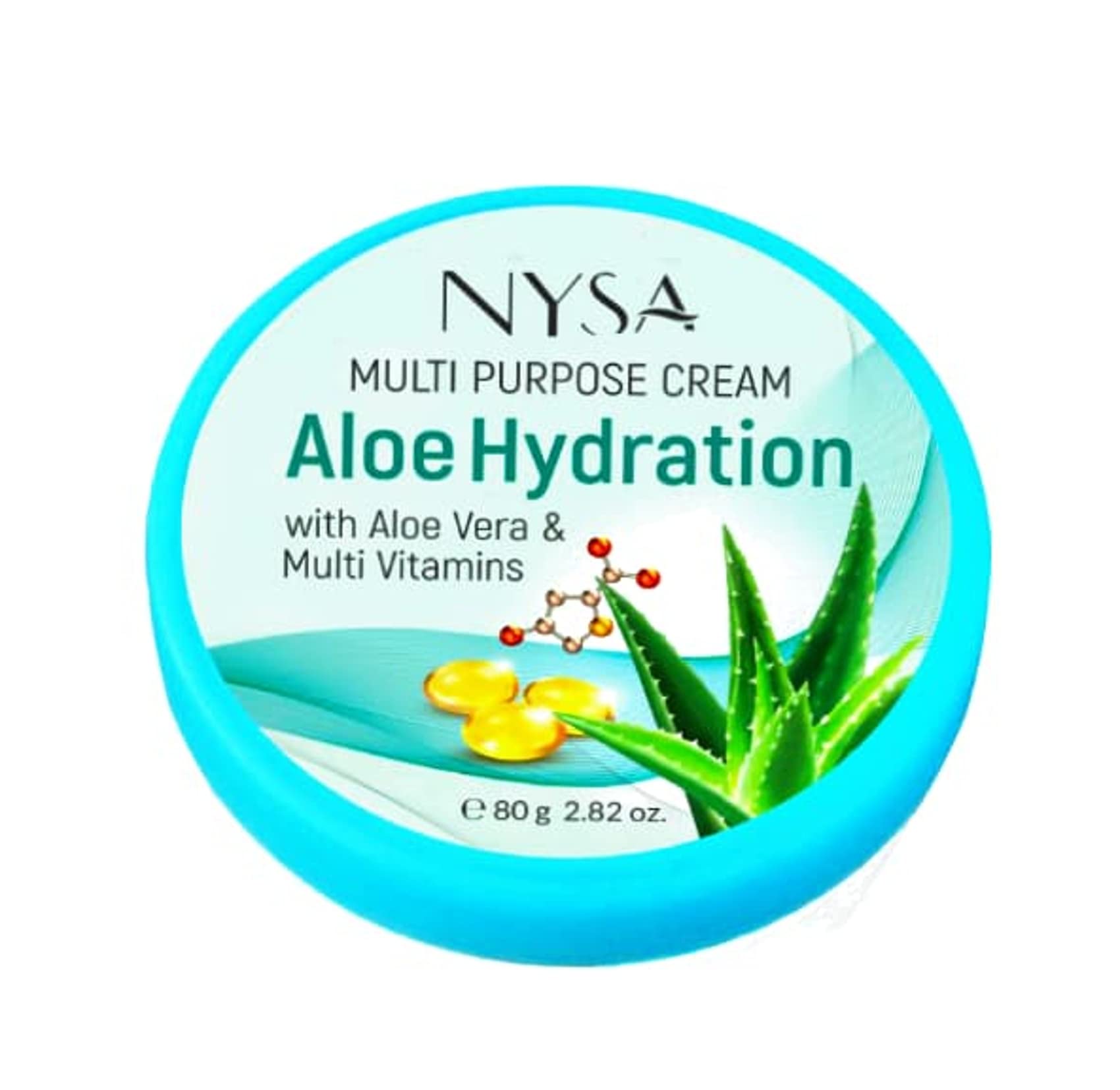 Nysa RCM Multi-Purpose Cream With Multi Vitamin And Alovera - 80Ml (Pack Of 1)