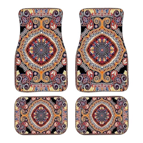 KNAUDMDM 4 Piezas Alfombrillas Coche, para Dacia Duster III 2024 2025 Alfombrillas Moqueta Coche, Mejore la Comodidad Sus Viajes con la Alfombra Antideslizante