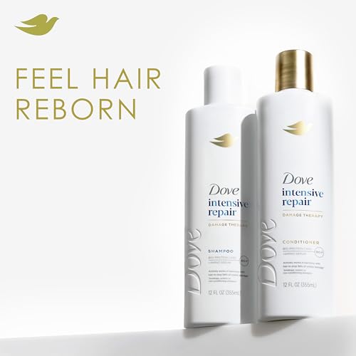Image of Dove Shampoo 4 count Intensive Repair for Damaged Hair with Bio-Protein Care Technology and Amino Serum 12 Fl Oz