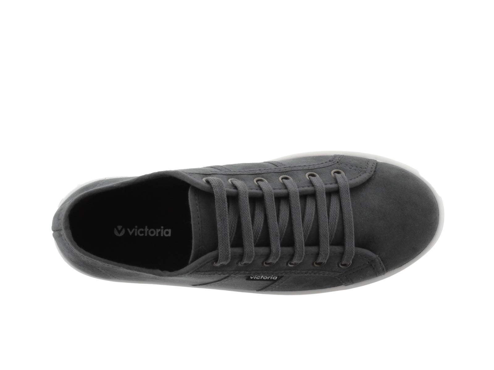 victoria Plataforma Plataforma Barcelona Doble Basket Antelina 1105105-WOMEN para Mujer Antracita 39