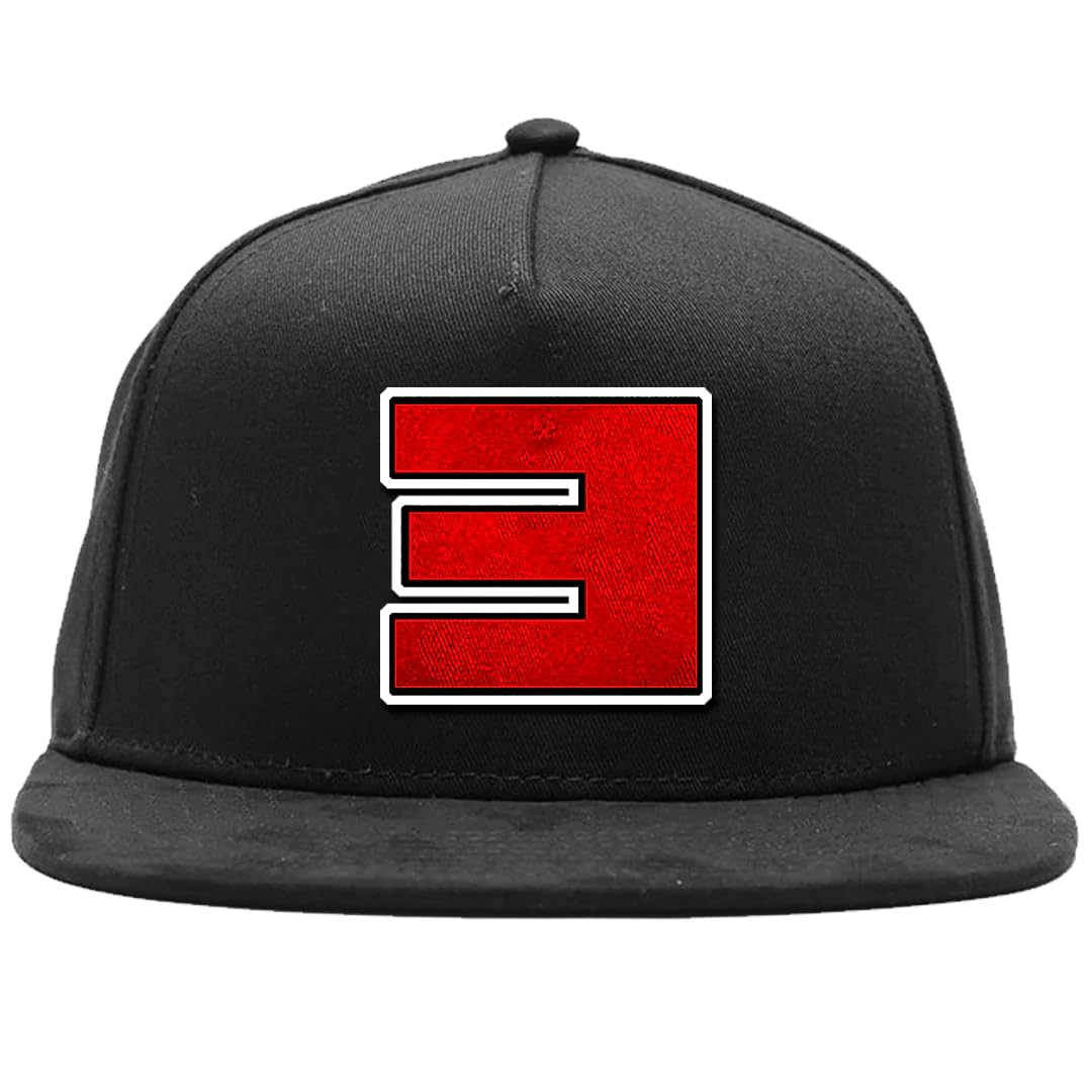 Rock Off Black Eminem - Reverse E - Snapback Cap - Cotton - Officially Licensed Merch