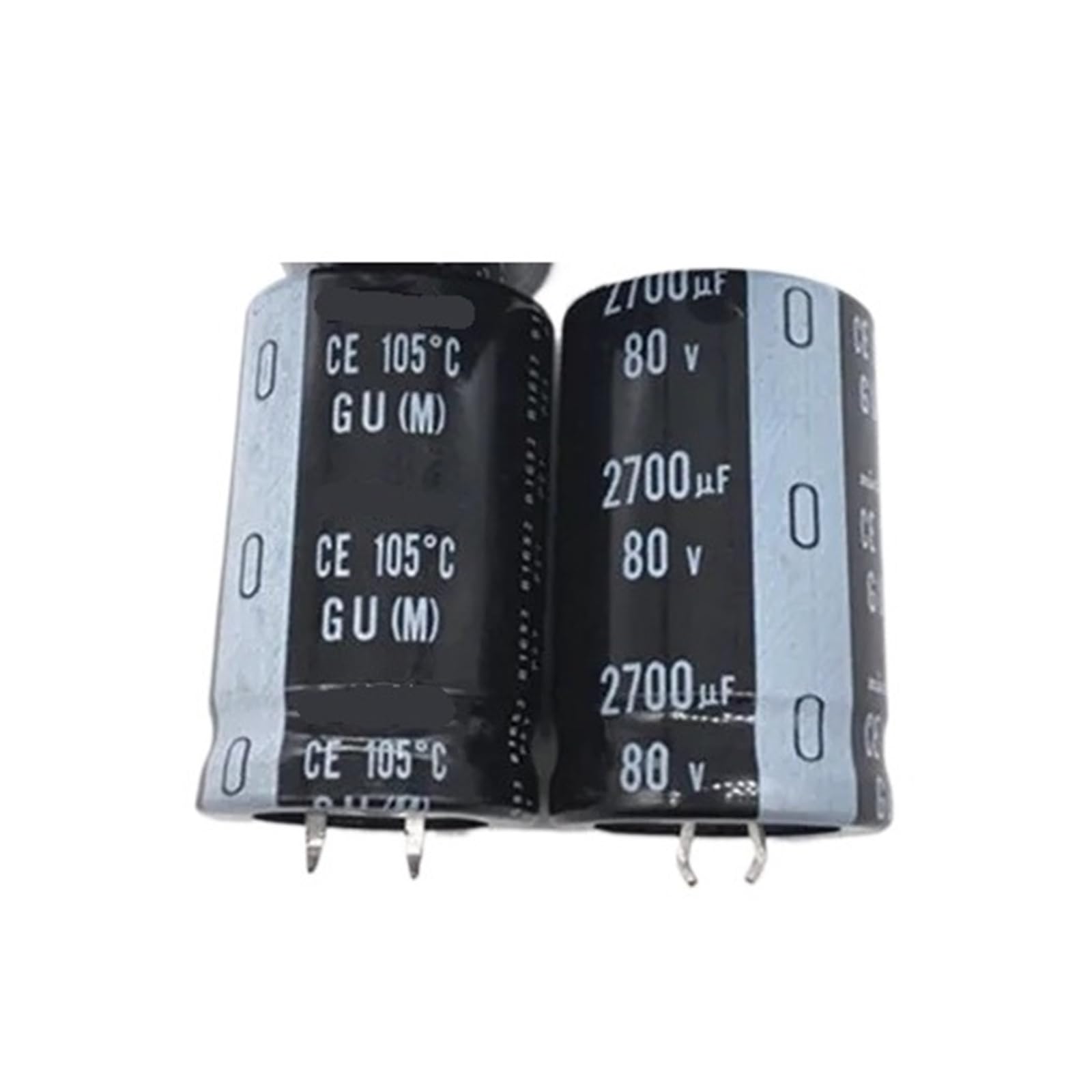 Condensateur 80V 2700uF résistant aux pannes de surtension de 25x40mm