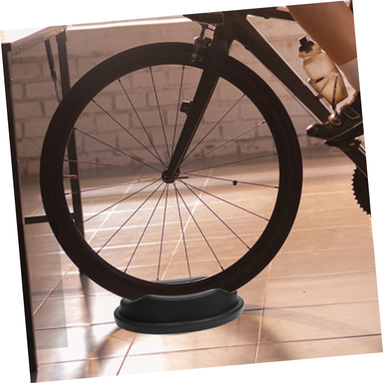TOYANDONA Bloque Elevador de Rueda Delantera para Bicicleta 4 Piezas Negro