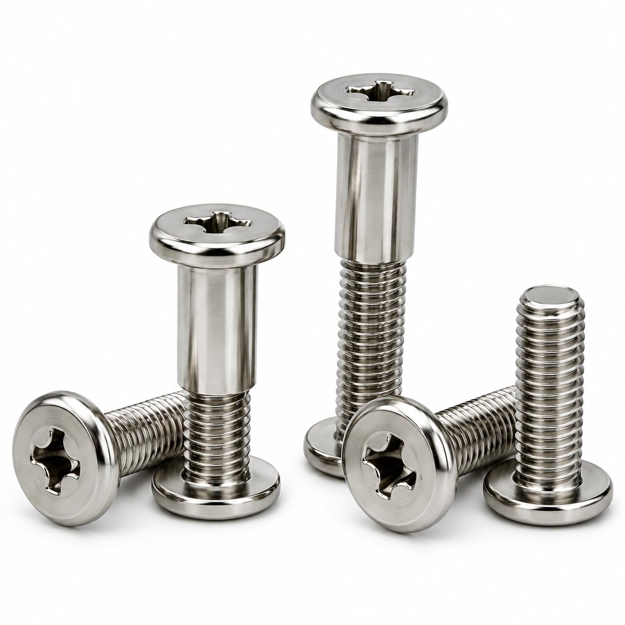 By VP INDUSTRIES (Combo -20 Pcs) M6x45 mm Allen JCB Head Screw with Sleeve Nut & Allen Key | Brass Gold Male-Female Connector for Wood Work, Electrical Fittings, DIY Projects & Industrial Use — Amazon image 12