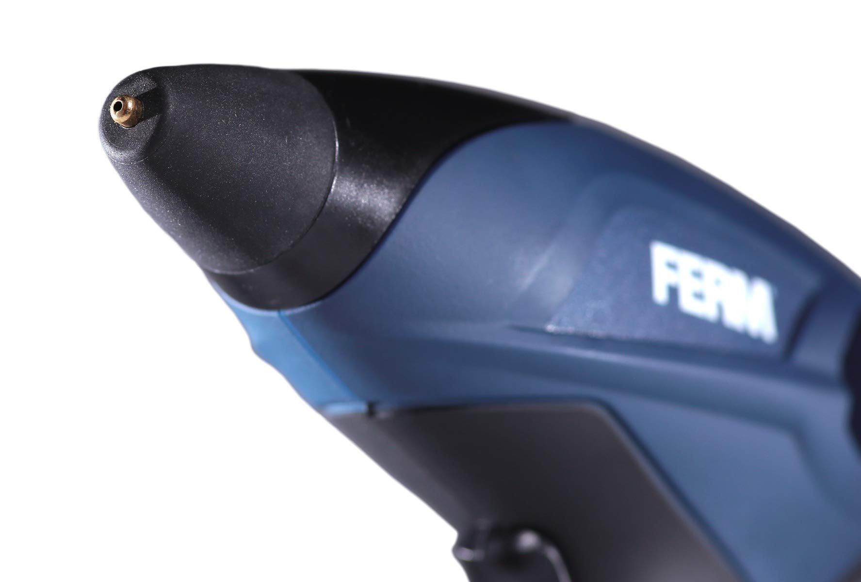 FERM Pistola colla a caldo a batteria 7,2 V 1,5 Ah Ioni di litio. Include 3 stick colla, caricatore e custodia