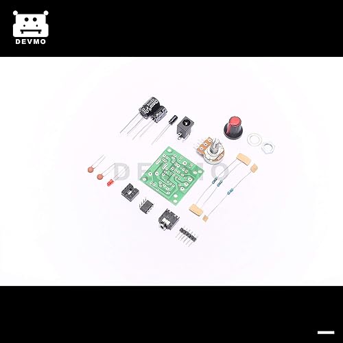 Miniatura 2 de DEVMO LM386 Super Mini Amplificador De Audio DIY Kit Junta 1.378x1.457 in 3-12V - Sin soldadura