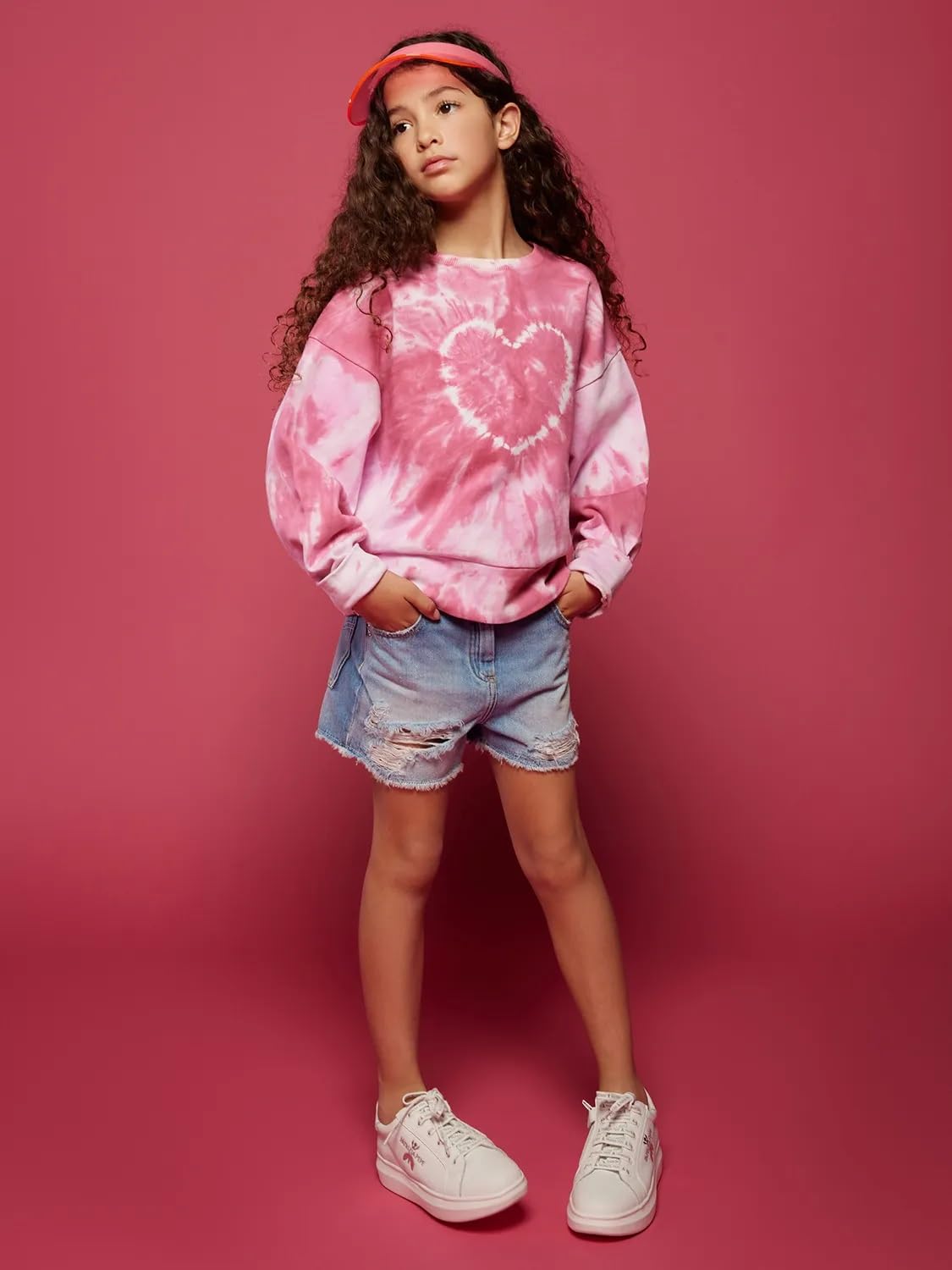 PATRIZIA PEPE Shorts in Jeans con Strappi