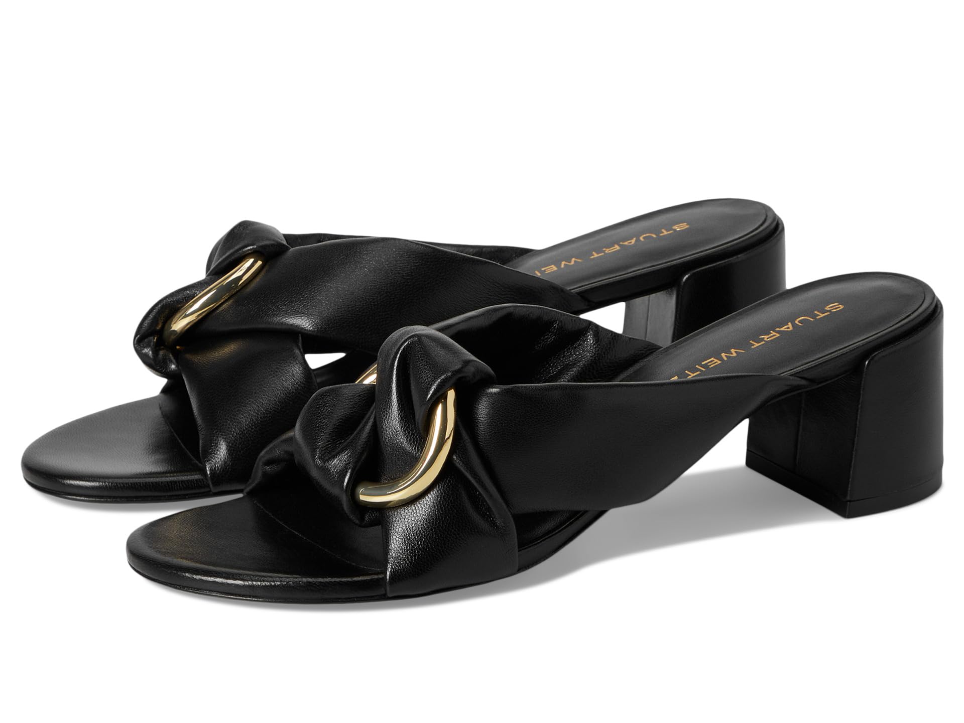 Stuart Weitzman Cece Block Slide 50