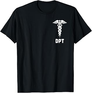 Doctor of Physical Therapy DPT Caduceus Symbol Gifts T-Shirt