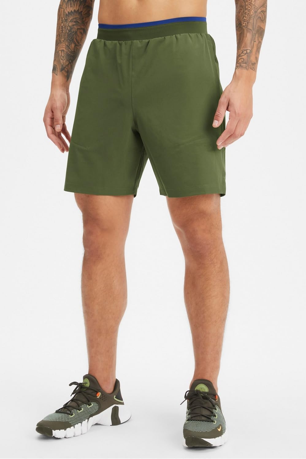 Fabletics Men's The Fundamental Short II (Lined), Workout, Running, Training, Gym, Yoga, Ultra Lightweight - Image 4