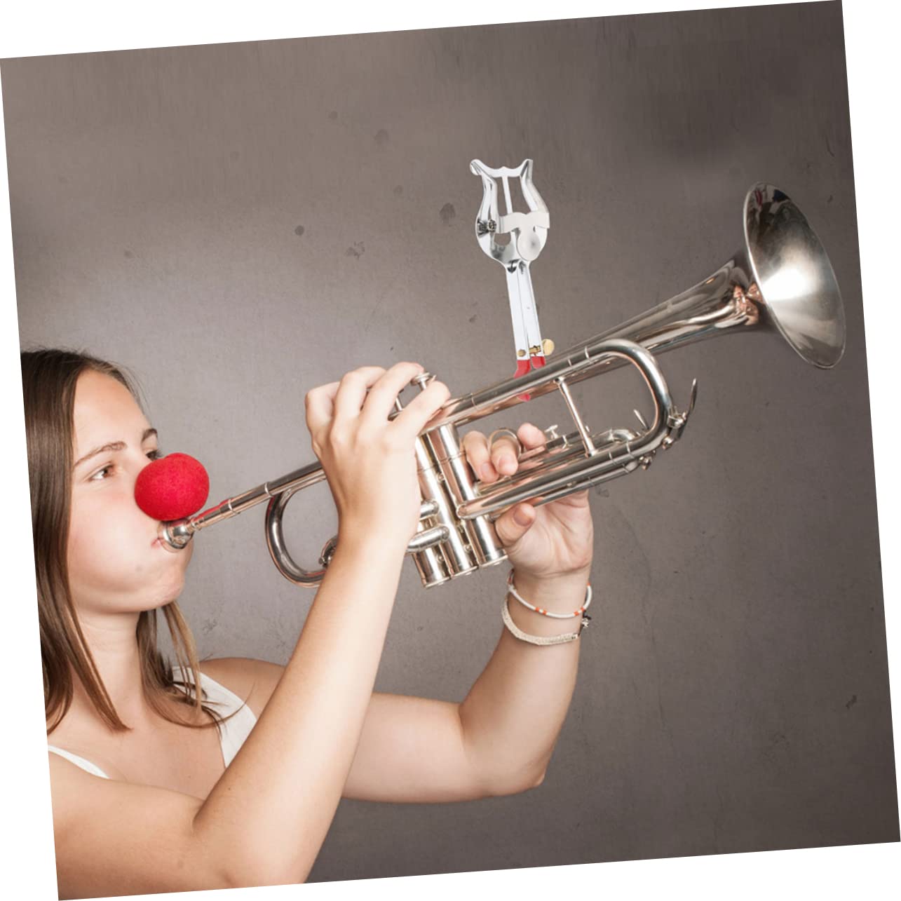 Clip Per Spartiti Per Tromba - Lyra Da Marcia In Metallio