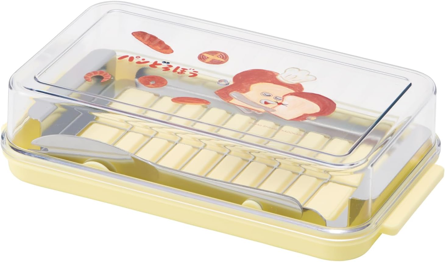 Skater BTG2DXNN-A Stainless Steel Butter Cutter, Butter Case with Butter Knife, 7.1 oz (200 g), Made in Japan