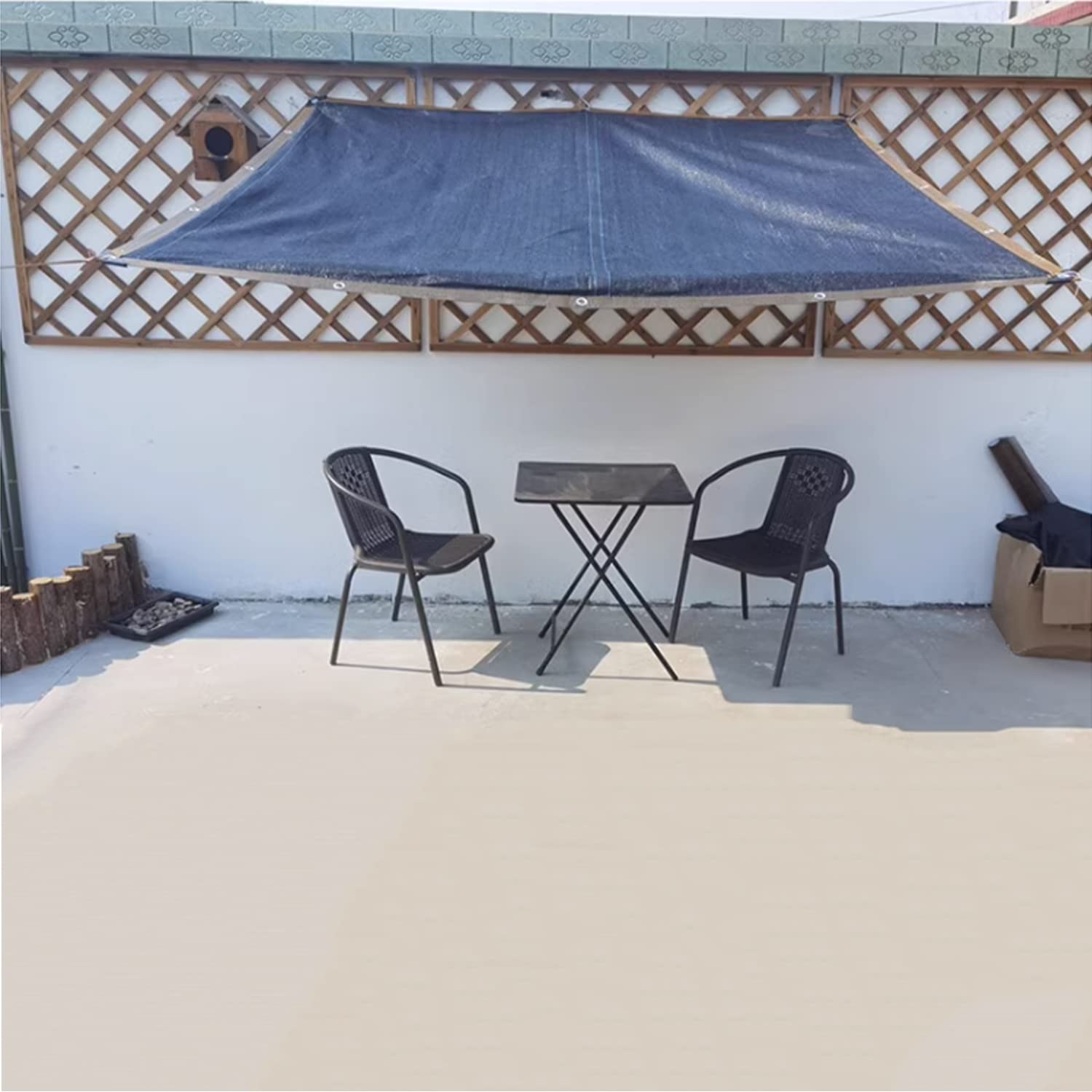 WQPMNYG Greenhouse Covers Sunblock Shade Cloth Shading Net Mesh Tarp UV-Resistant Canopy with Grommets,Sunscreen Awning for Garden,Pergola,Patio Plants,Outdoor,with Fixed Rope,Custom (2x8m(6.6x26.2f