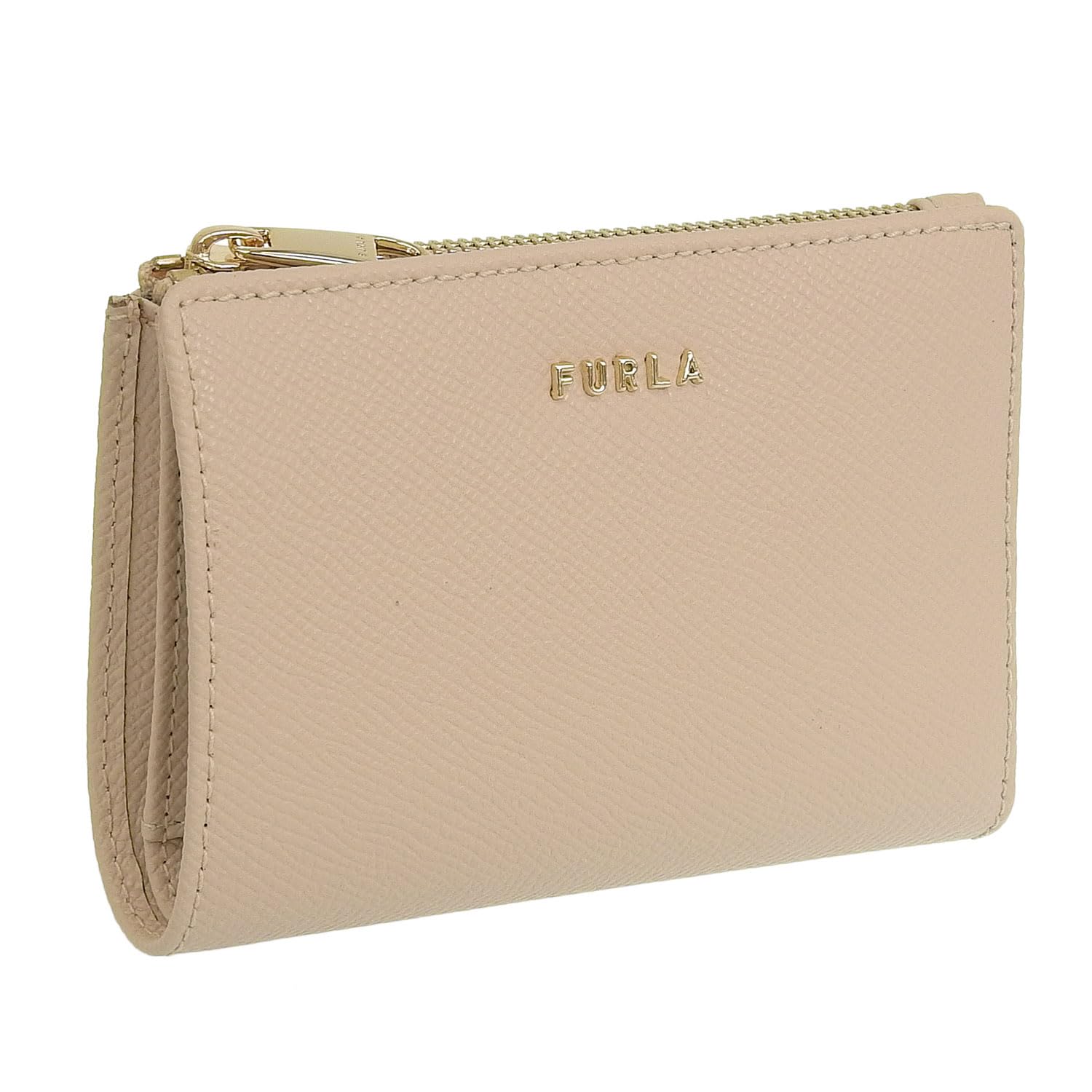 FURLA フルラ 長財布 クラシック フラップ レザー ベージュ ほぼ新品 FURLA フルラ 財布 レディース 長財布 アウトレット レザー