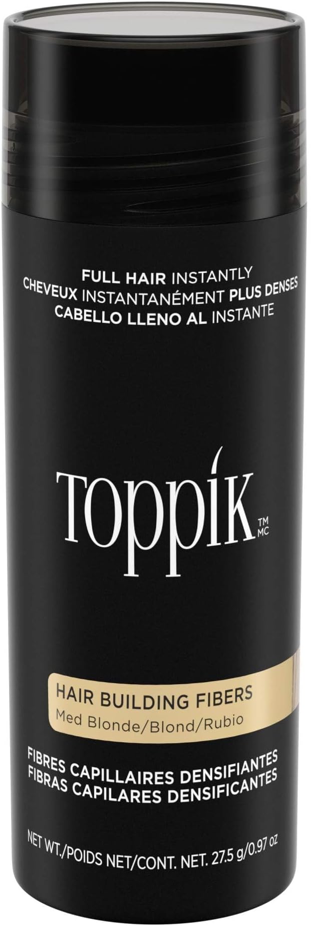Topic Hairbuilding Fiber 27.5g # Medium Blonde
