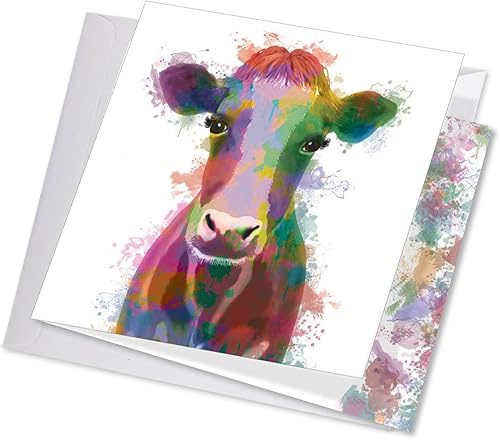 The Best Card Company - 1 tarjeta de agradecimiento grande (8.5 x 11 pulgadas) - Saludo de animales de papelería, linda tarjeta de gratitud para