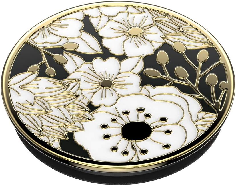 ​​​​PopSockets Phone Grip with Expanding Kickstand, PopSockets for Phone - Enamel Wild Flowers