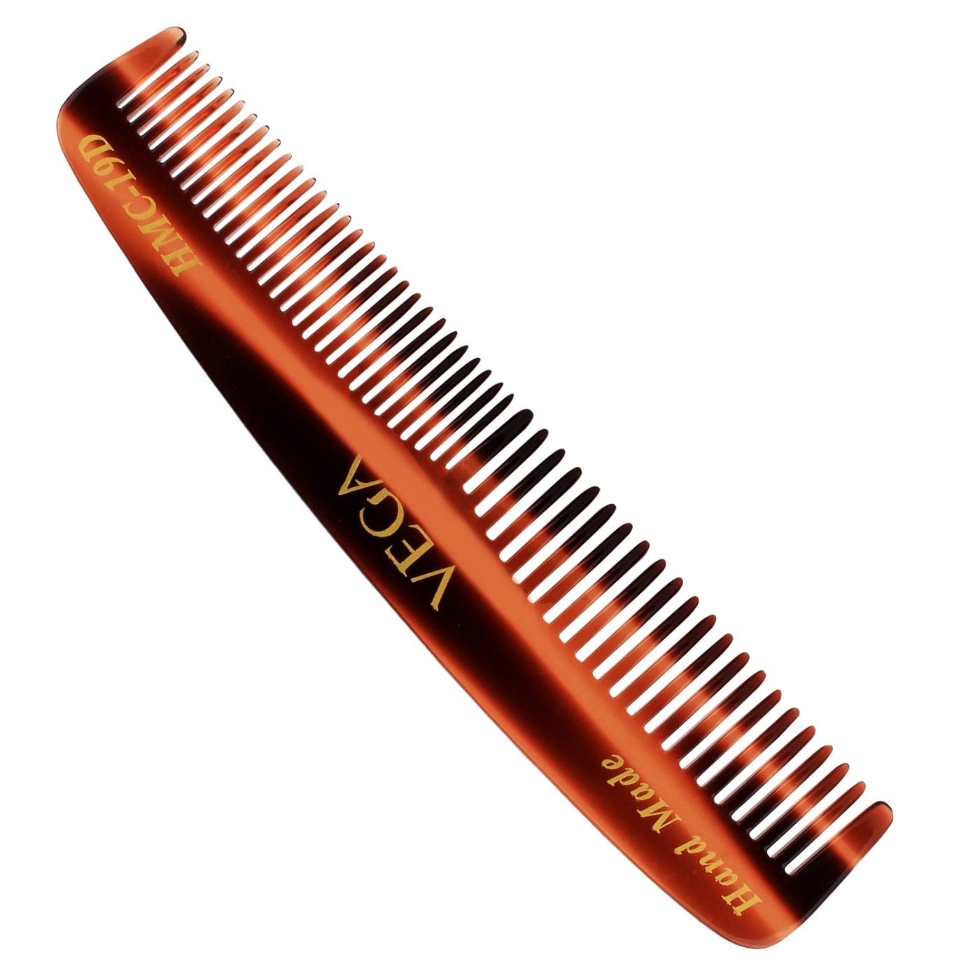 Vega Handcrafted Pocket Hair Combfor Men & Women, Detangling, Daily Grooming | Made from Cellulose Acetate Non-petroleum Based Material from Plant, (India's No.1* Hair Comb Brand, HMC-19D)-picture-14