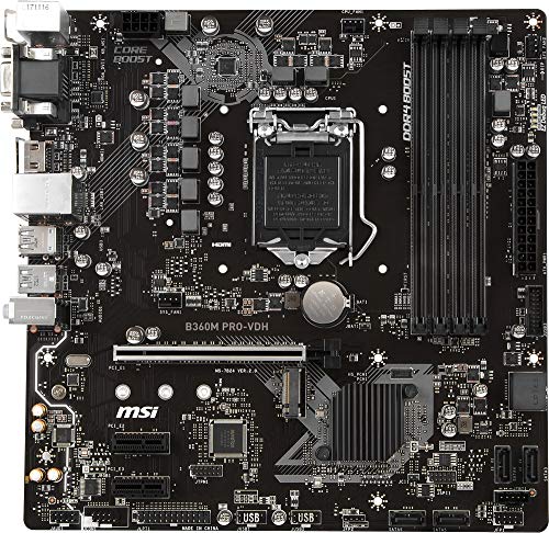 Preisvergleich Produktbild MSI B360M PRO-VDH, Sockel 1151, mATX