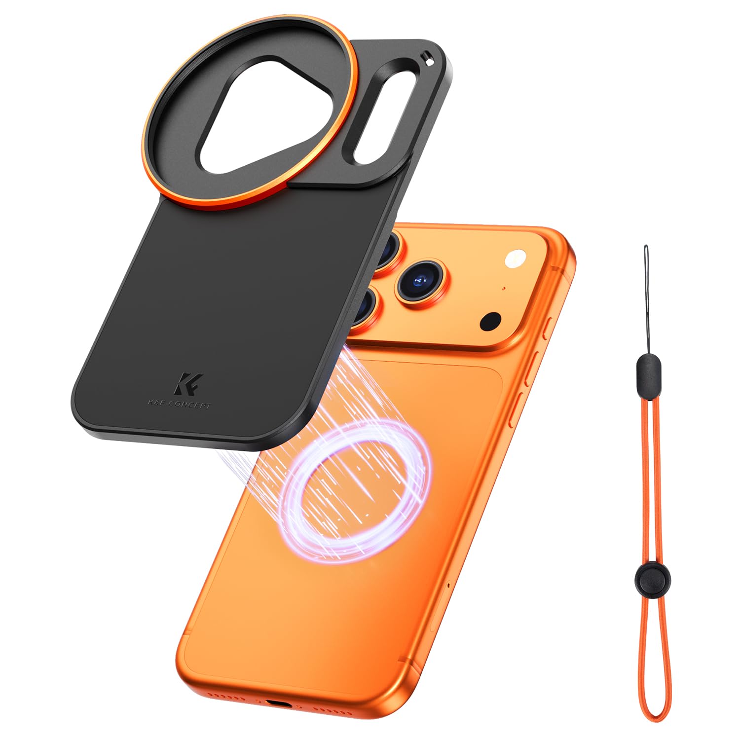 Amazon.co.jp: K&F CONCEPT iPhone 17 Pro専用 フィルターケース 58mm