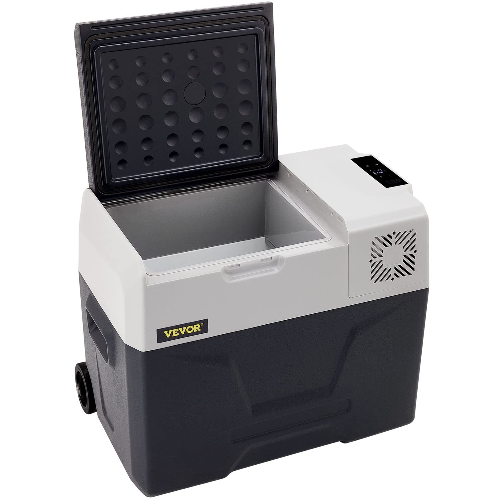 VEVOR 40L Autokühlschrank Kompressor kühlbox Edelstahl Urlaub Isolierbox Mini Kühlschrank Kühlbox Auto und Steckdose