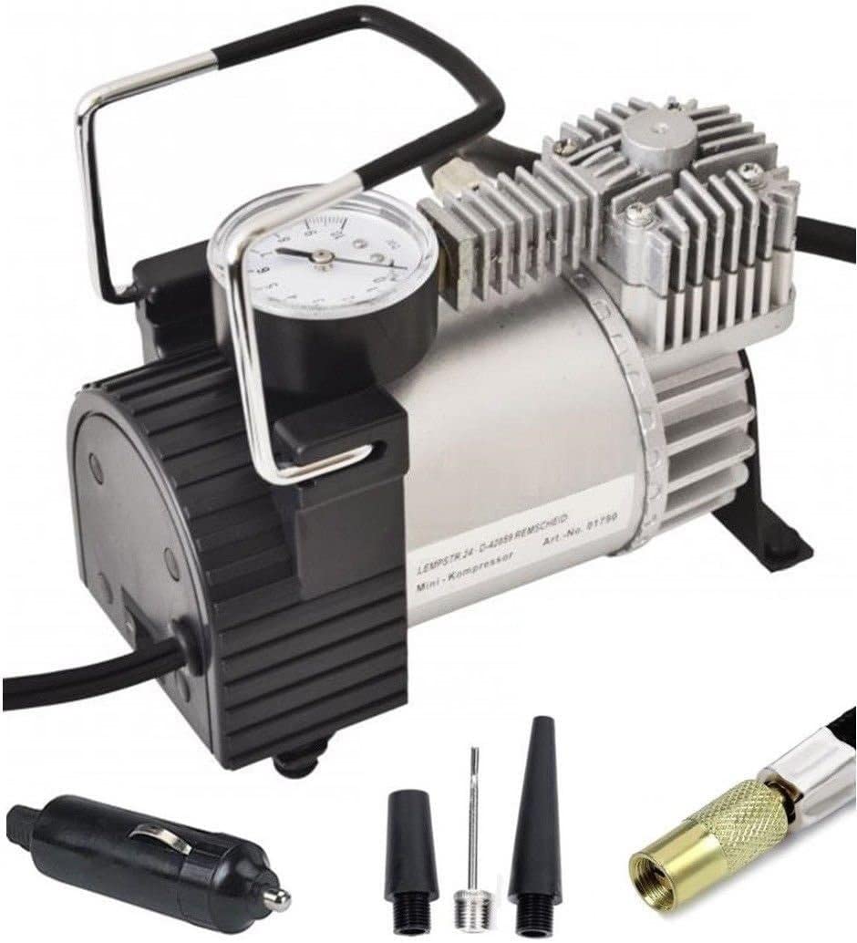 COMPRESOR DE Aire para MECHERO Coche 12V 10 Bares 150 PSI INFLADOR ELECTRICO