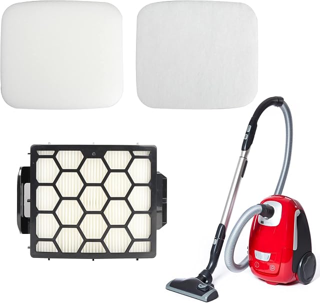 DRAMBOR Shark Filters Replacement for Shark Liftaway , Hepa & Foam Filters for Hoover Filter Upright Vacuum Cleaner Accessories for NV602UKT NV602UK NV702UKT NV702UK