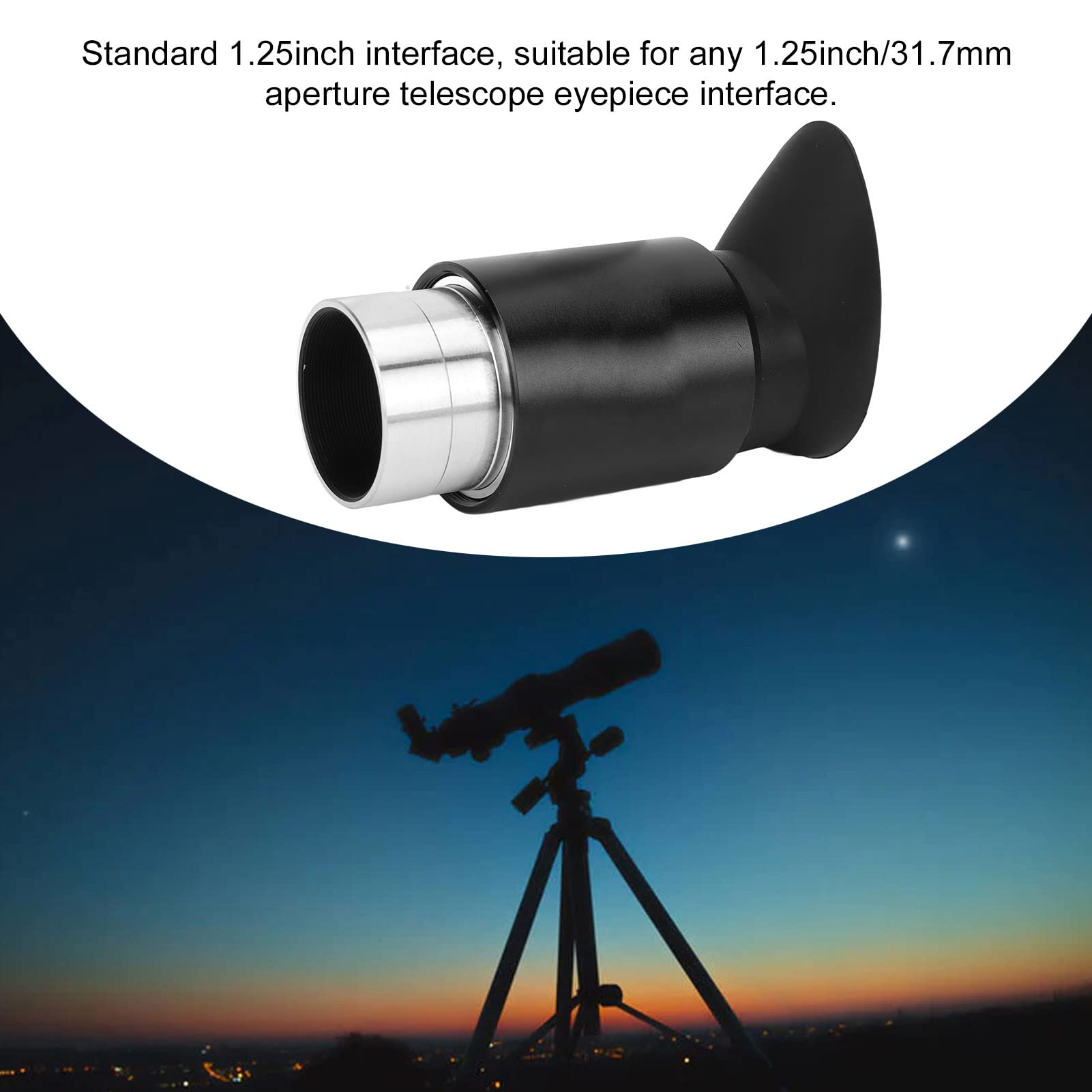 Oculaire Plossl à réticule lumineux SVBONY 1,25 (F9132A) - Telescopes