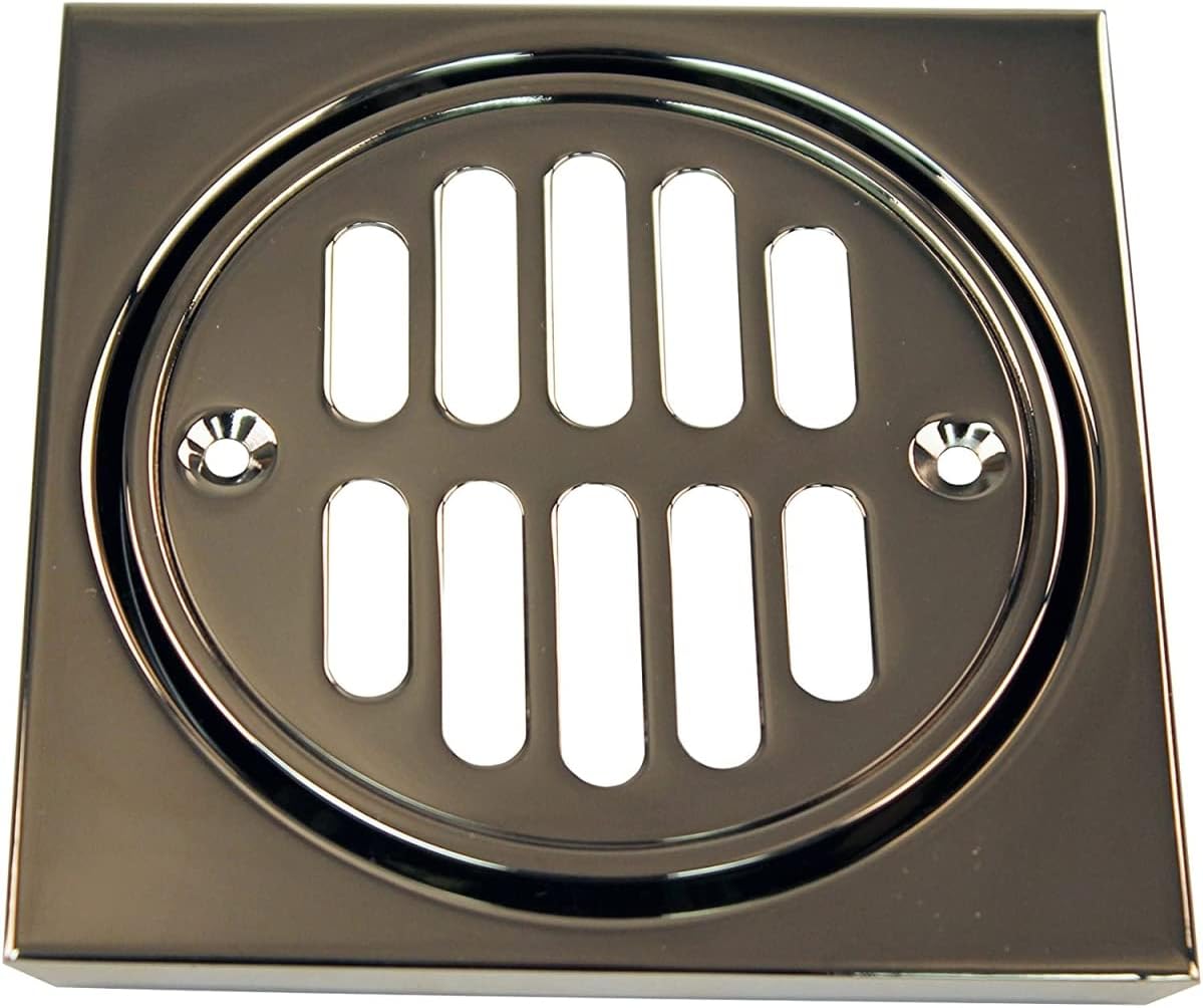 Strainer Shower Set with Grill Screws Crown & Square Tiles