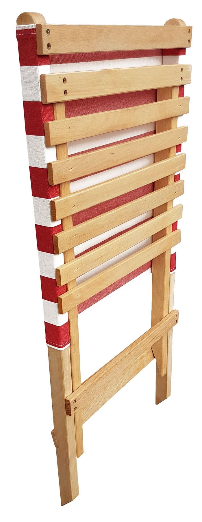 Erst-Holz Chaise Pliante, Rouge-Blanc