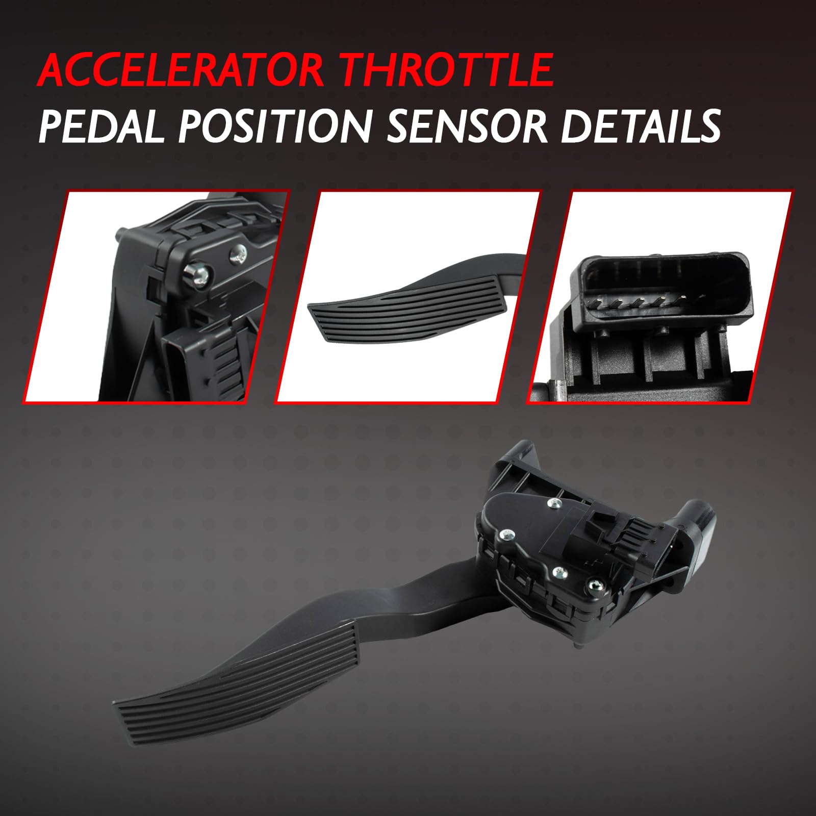 Gaspedalsensor,Sensor Fahrpedalstellung Ersatz für Astra H A04 1,7 CDTI (2009-); Zafira A T98 (1998-); Astravan (2009-) Autozubehörteil# 9157998 848003 9193186
