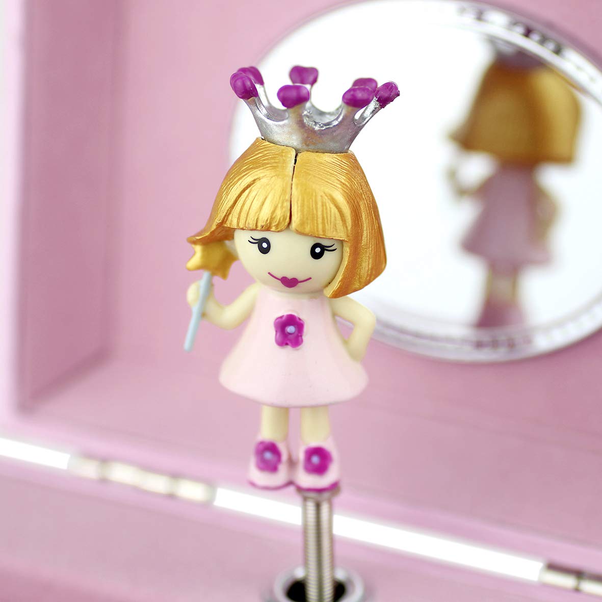 Trousselier S 83504 – kist spaarpot / muziekdoos Princess roze (muziekdoos, muziekdoos, muziekdoos) als sieradendoosje (sieradendoos, sieradendoosje) – het ideale geschenk Trousselier S 83504 – kist spaarpot / muziekdoos Princess roze (muziekdoos, muziekdoos, muziekdoos) als sieradendoosje (sieradendoos, sieradendoosje) – het ideale geschenk