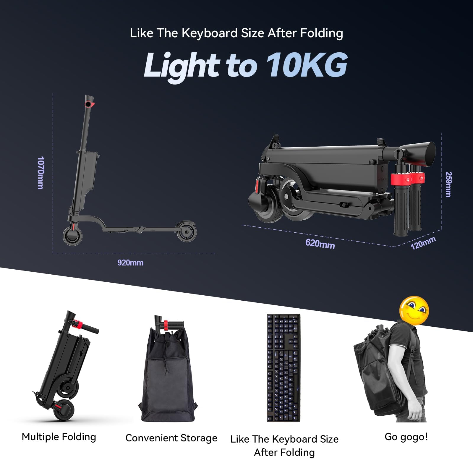 HX X6/X8 Trottinette Électrique Adulte, Batterie Amovible Scooter Électrique Adulte, Moteur 350/500W, 5.5/10" Pouces, Vitesse 25Km/H, Autonomie 15-40Km, Double Freinage,APP