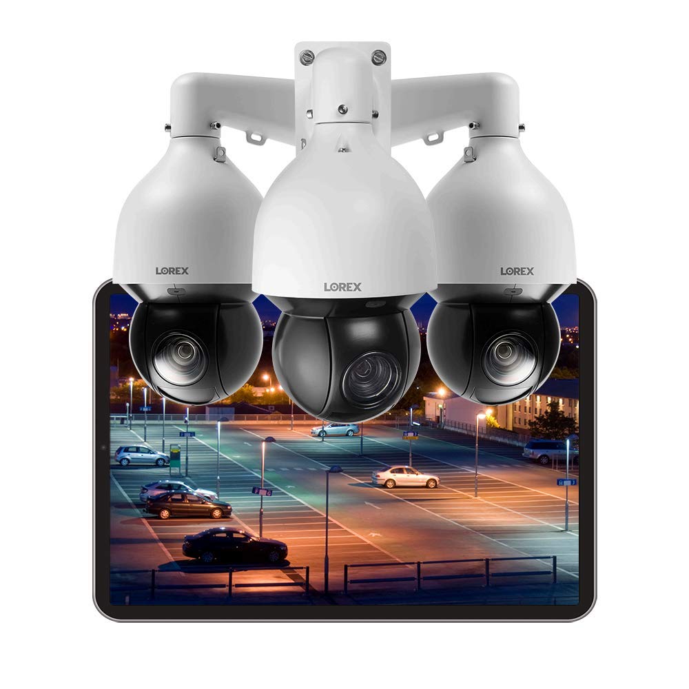 Lorex 4K Ultra HD IP PanTiltZoom AddOn Indoor / Outdoor Security