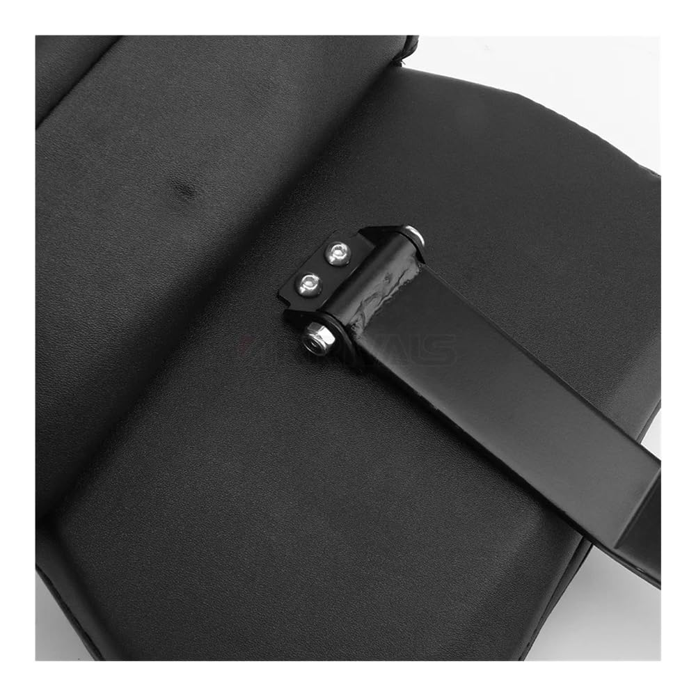 Accesorios para Motocicletas: Kit de Respaldo Ajustable Conductor y piloto para Fatboy para Softail (2007-2019) Asiento Pasajero Motocicleta