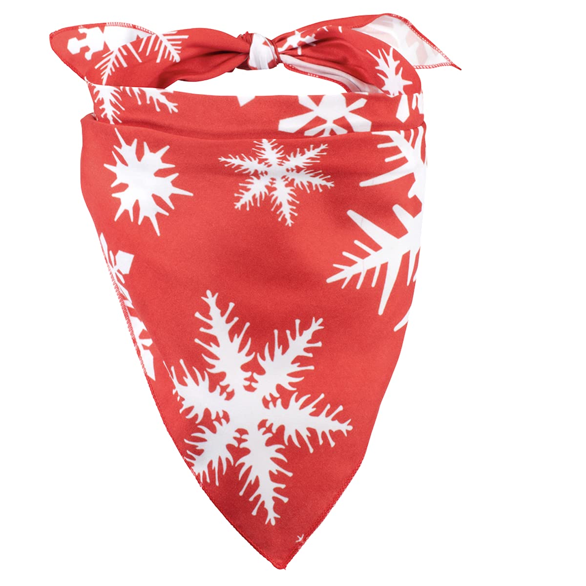 Bandana de Navidad para perro, paquete de 3, pañuelo de invierno (paquete de 2, grande)