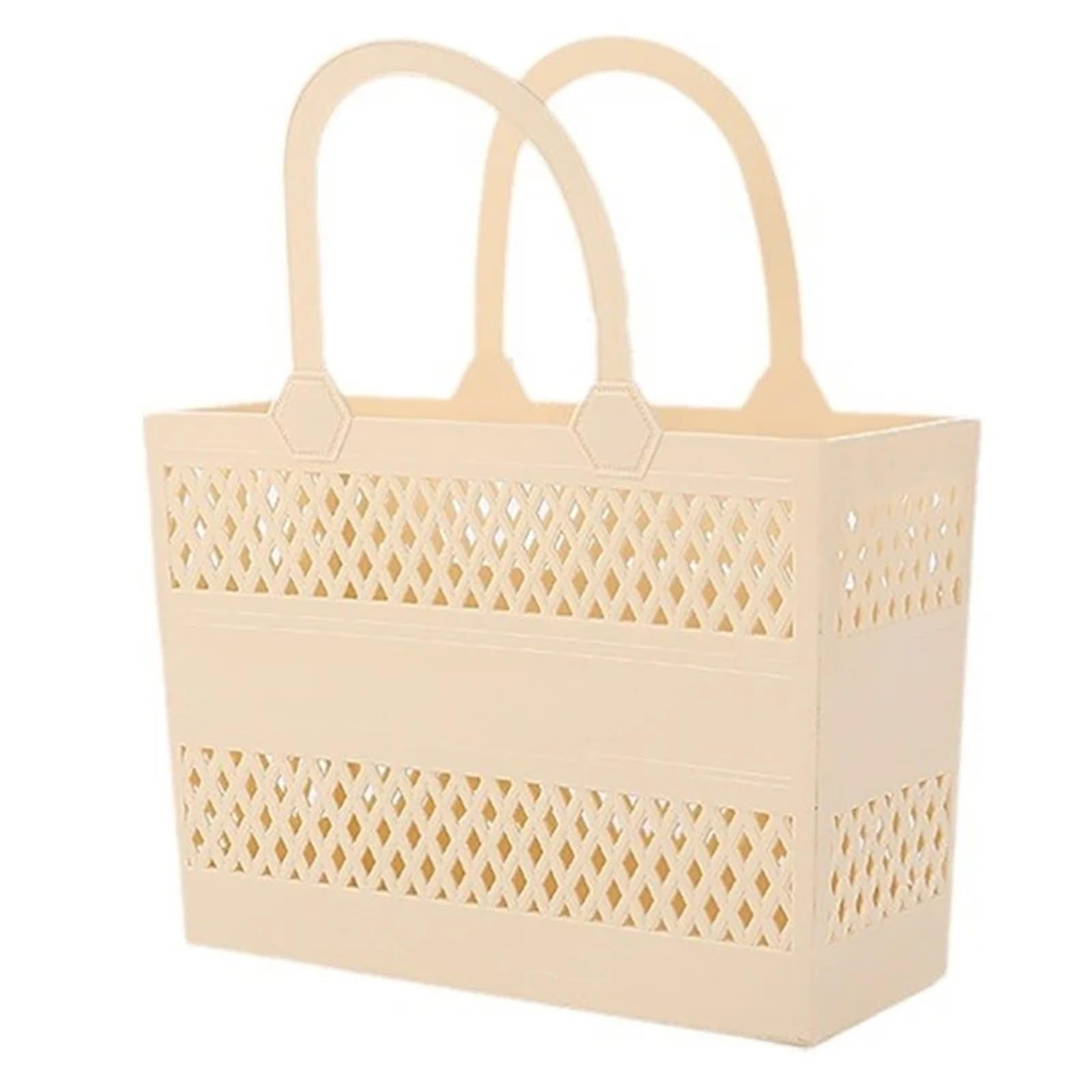 WSQHAO 2Pcs Large Capacity Shower Caddy With Drainage Design, Lightweight Portable Storage Basket With Handles for Shower(Color3)