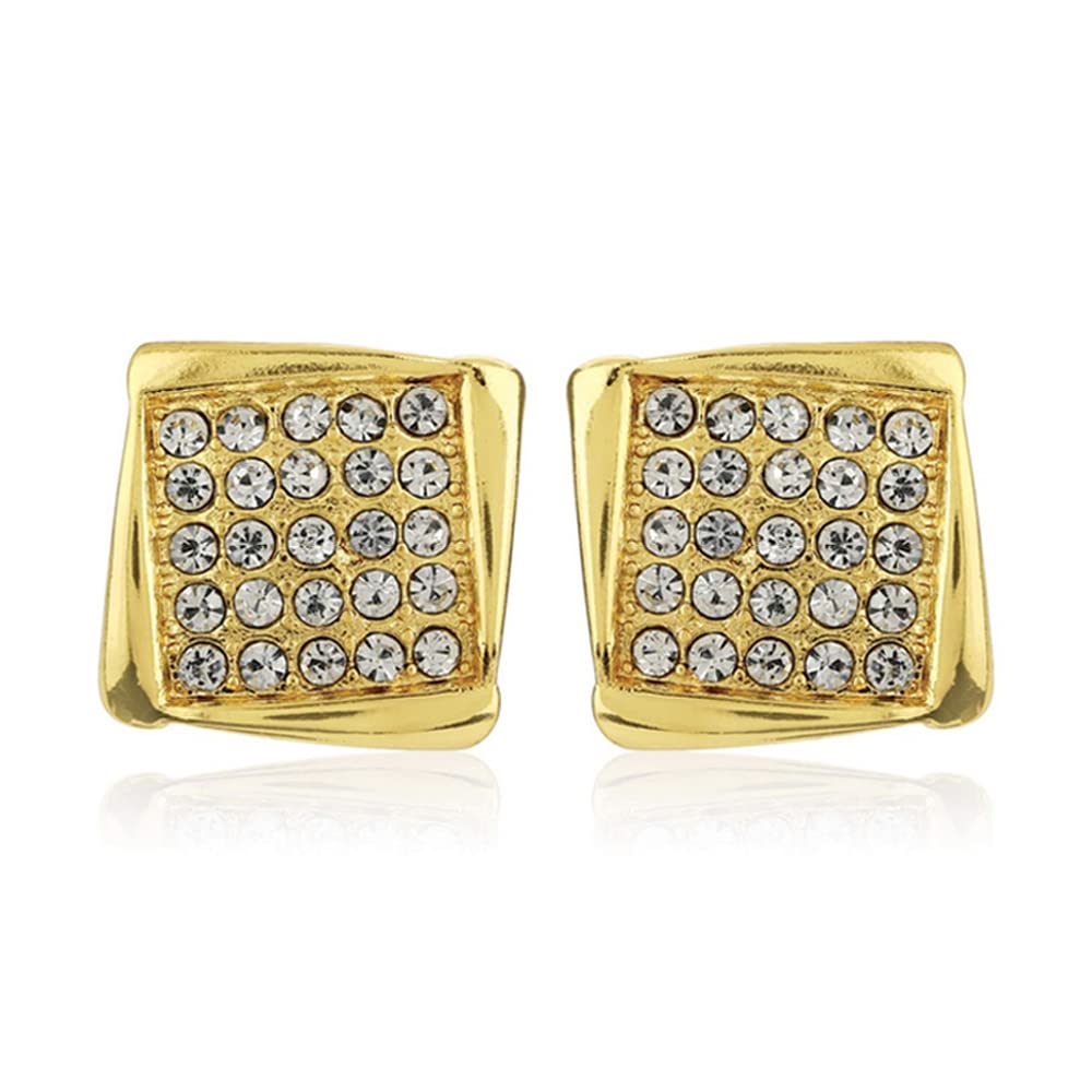 See full amazon price history chart for Estele 24Kt Gold Tone Plated Square Shaped Stud With White Austrian Crystal Stone Earrings Estele 24Kt Gold Tone Plated Square Shaped Stud With White Austrian Crystal Stone Earrings (B08CPYTG7V) Amazon Price History, Amazon Price Tracker