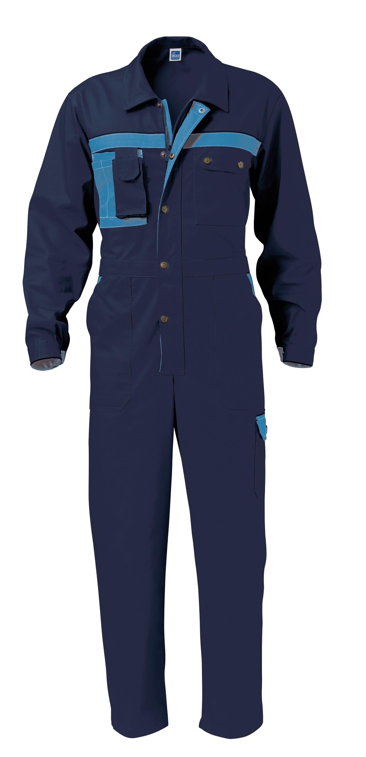 Kombinezon roboczy DANUBIO SIGGI - Mechaniczny Pracownik - niebieski (XXXL)