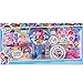 Townley Girl My Little Pony Mega Cosmetic Set with Lip Gloss, Nail Polish, Nail Gems, Hair Clips, Mirror and more