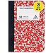 Mini Marble Composition Books (4 packs of 3) - 12 Count (4 Red, 4 Green & 4 Blue)