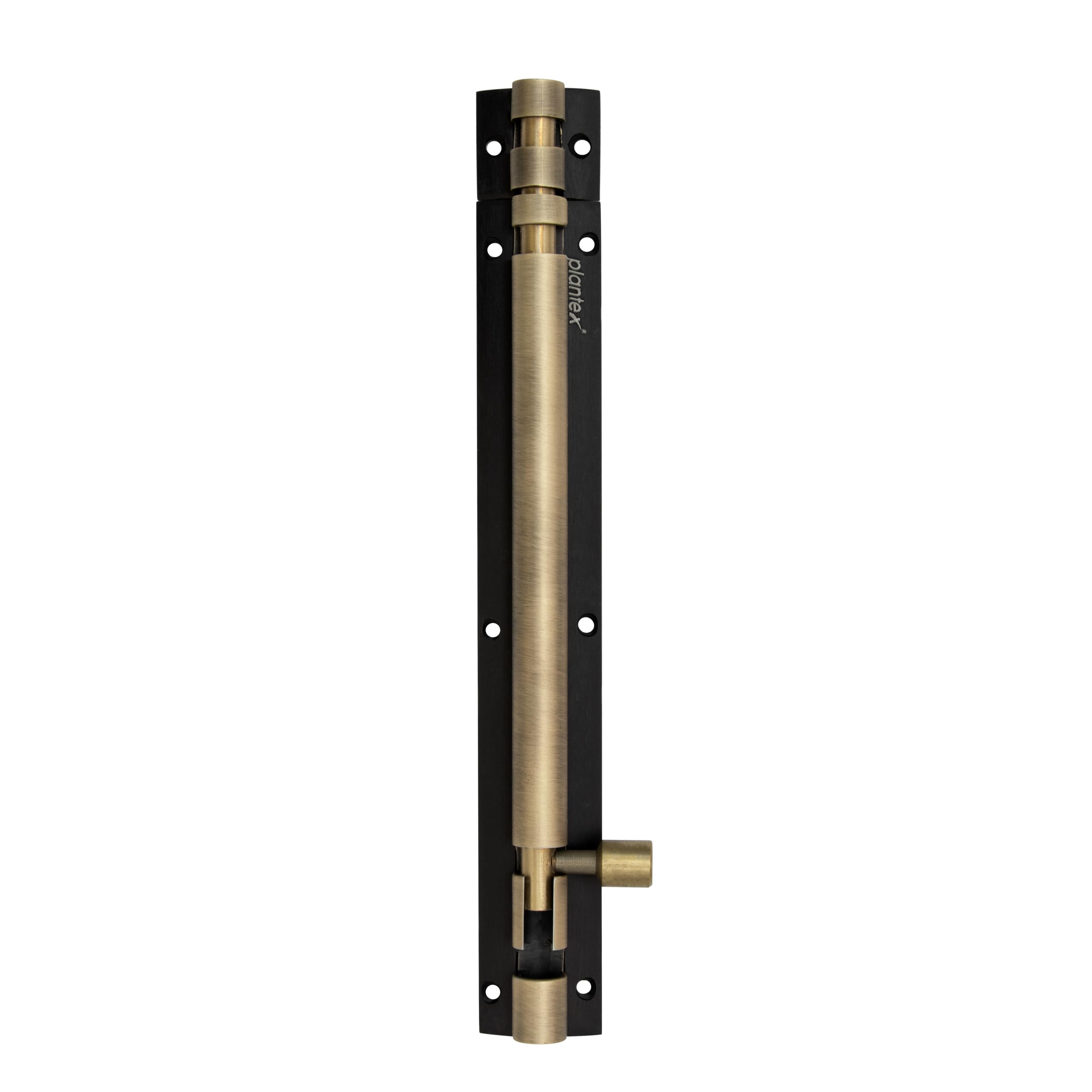 Plantex Stainless Steel 8-inch Tower Bolt/Tower Bolt for Home,Offices Doors and Windows/Tower Bolt for Main Door/Wardrobe Door Latch/Kundi/Chitakini/Door Latch - Pack of 1 (703, Brass Antique)