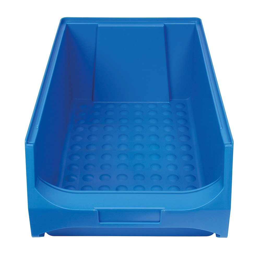 BRB 8x Sichtbox PROFI LB 2, LxBxH 500x300x200 mm, Inhalt 21,8 Liter (blau)