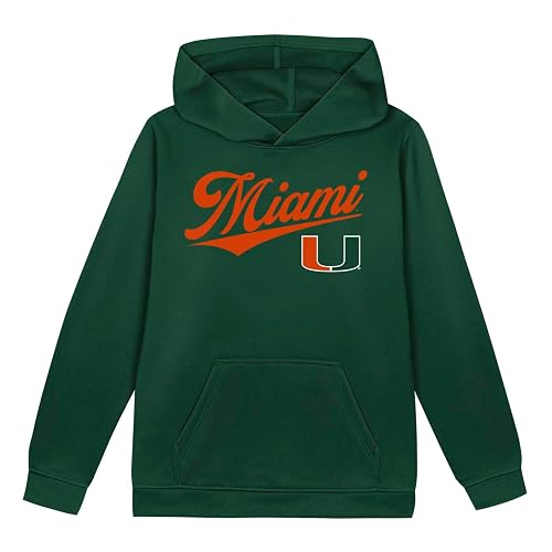 NCAA Kids Youth 8-20 College Team Script Logo Pullover Hoodie
