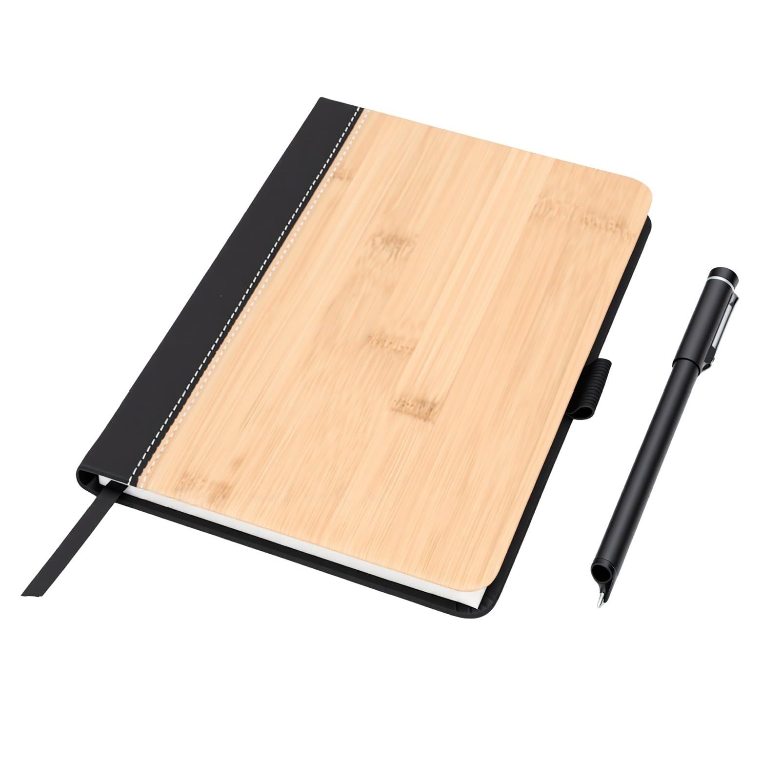 Sync Smart Pen con A5 Real Time Notebook (Wood Grain Black Steel Wire