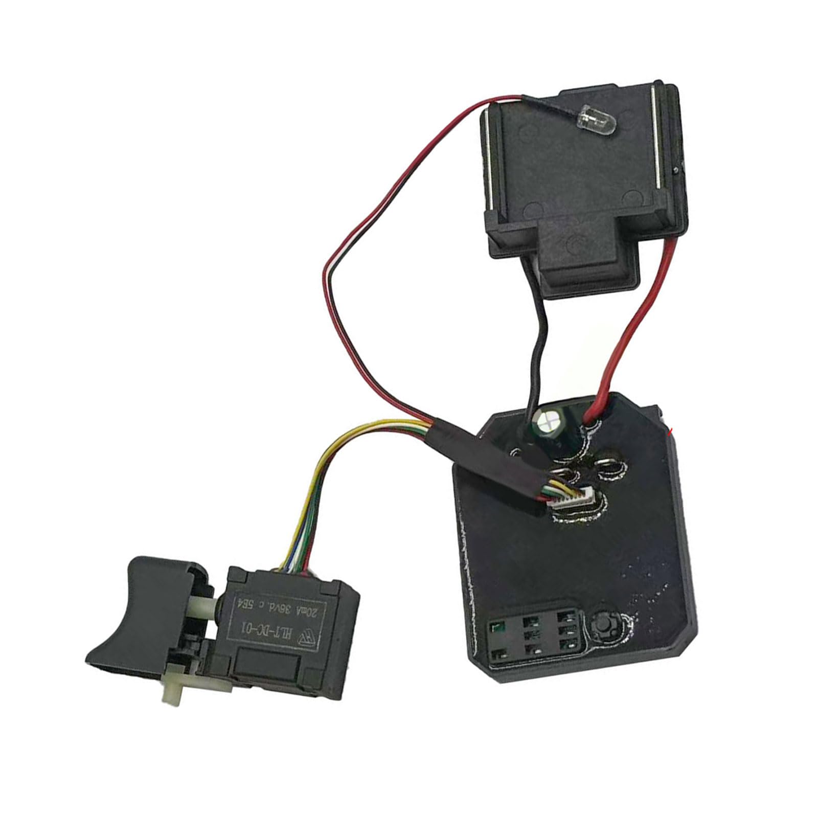 Kaeltsyn Accuracy Efficient Brushless Control Board Assembly With Switches And Led For Power Tool Efficient Brushless Control Board With Switches