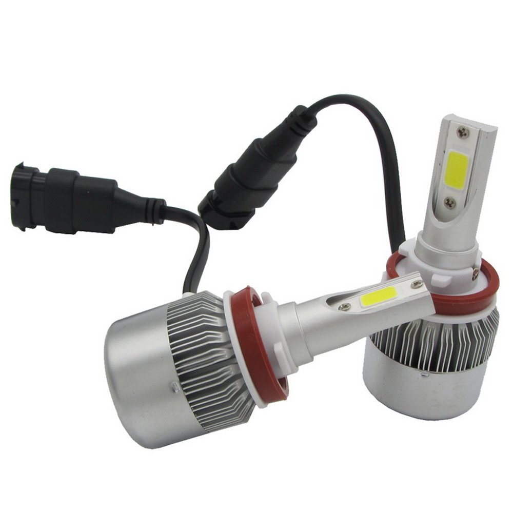 2 * 55 W 4600 lm każda żarówka 6000 K biała LED zestaw reflektorów samochodowych żarówka H/L super jasna H11 LED do reflektorów samochodowych