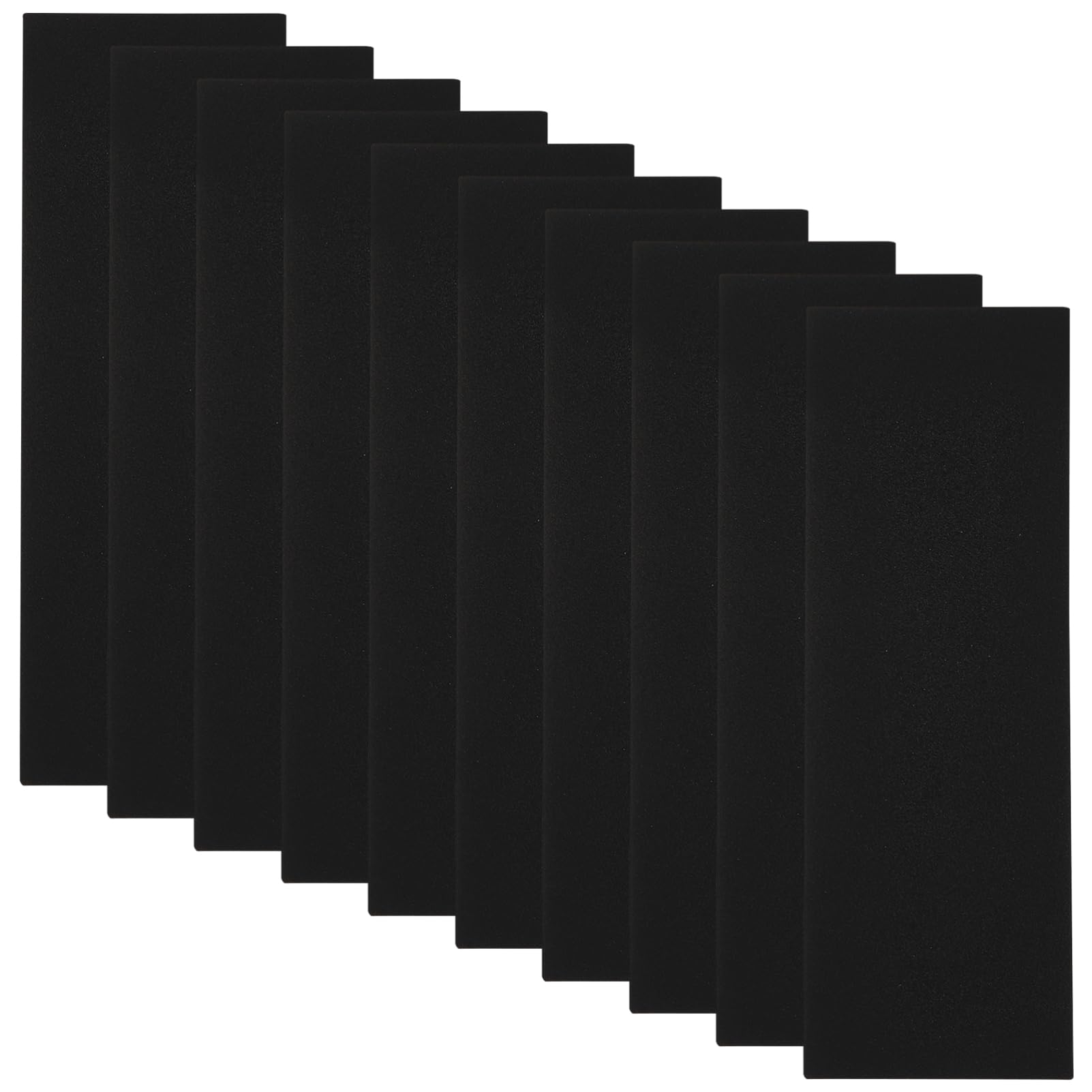 Toyvian 5sets Schaum Grip Tape Skateboard Zubehör rutschfeste Grip Tape Für Spielzeug Skateboard 10 Stücke * 5
